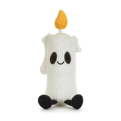 Jellycat Amuseables Flickerty Candle Plüschkerze aus der Halloween-Kollektion von vorne