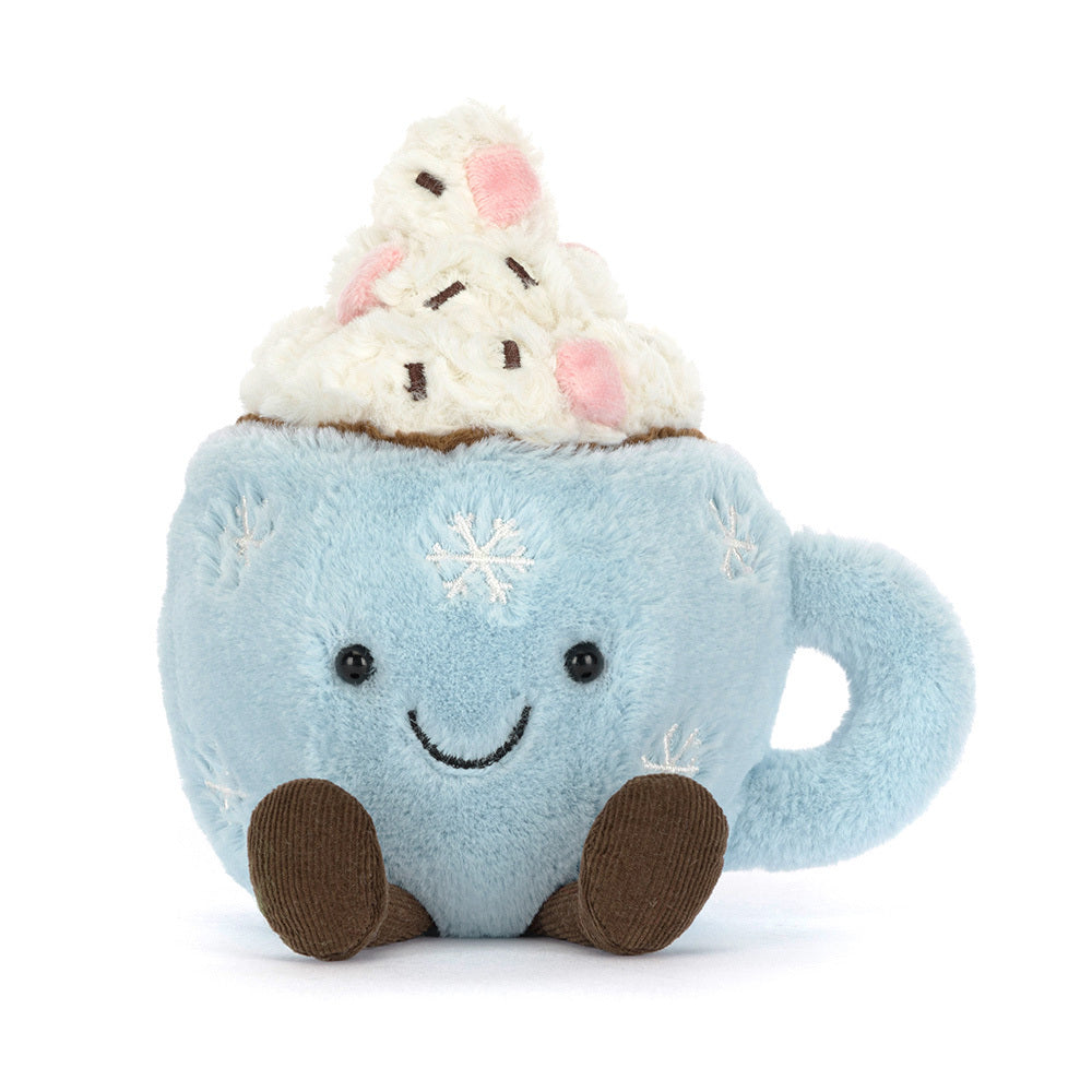 Frontansicht Amuseables Hot Chocolate with Marshmallows von Jellycat.