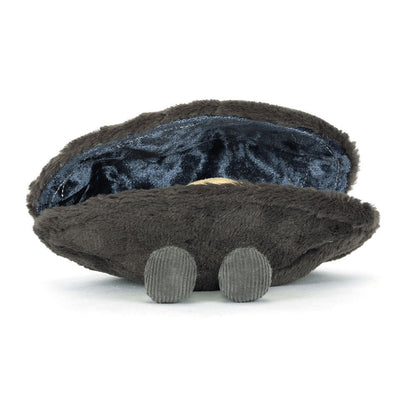 Frontansicht Amuseables Michelle Mussel von Jellycat 