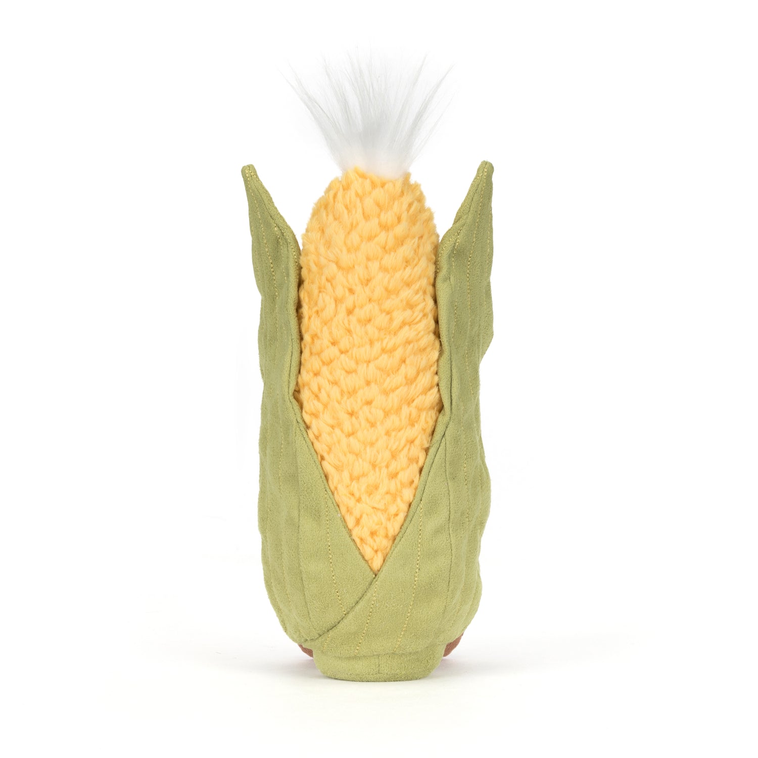 Jellycat Amuseables Sweetcorn, Plüschtier Maiskolben mit süßem Lachgesicht