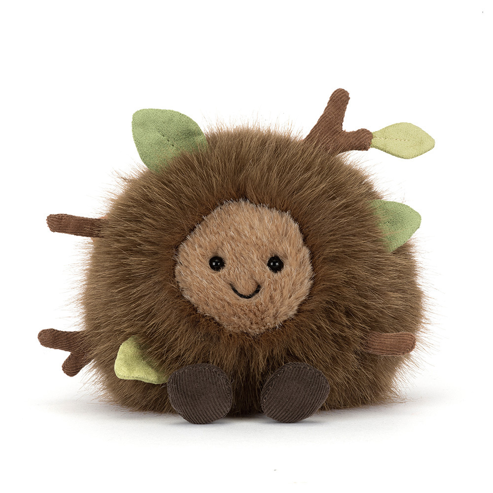 Jellycat Amuseables Mulshi Woodland Floor Kuscheltier Waldboden mit Moos Blättern und Waldmotiv