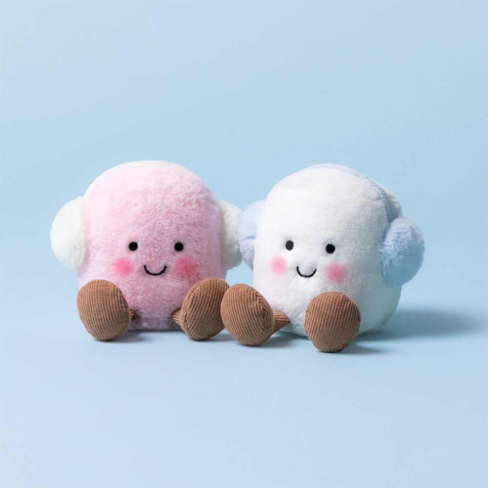 Amuseables Toastie Pink and White Marshmallows von Jellycat.