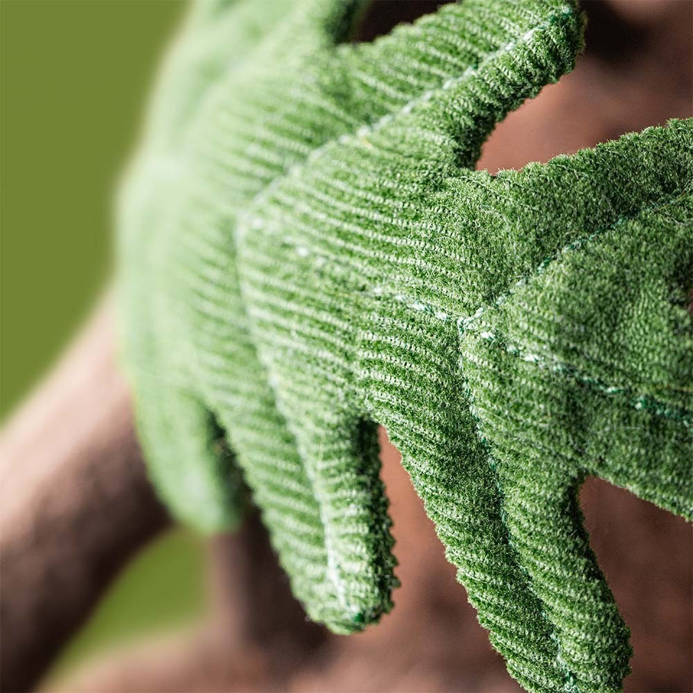 Jellycat Amuseables Ort &amp; Tum Acorns Kuscheltier-Duo mit zwei Eicheln, die an einem Ast mit Blatt hängen, lächelnd und mit baumelnden Füßchen
