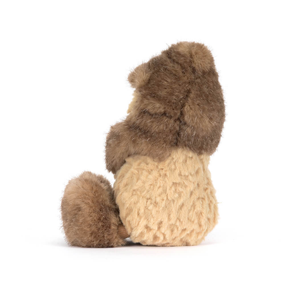 Jellycat Amuseables Peanut Yeti Outfit – flauschige Plüsch-Erdnuss im Yeti-Kostüm mit baumelnden Beinchen und lächelndem Gesicht