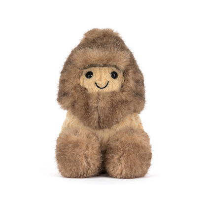 Jellycat Amuseables Peanut Yeti Outfit – flauschige Plüsch-Erdnuss im Yeti-Kostüm mit baumelnden Beinchen und lächelndem Gesicht