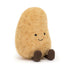 Amuseable Potato von Jellycat. Die lustige Kartoffel hat kurze Beinchen und ein verschmitztes Lächeln.