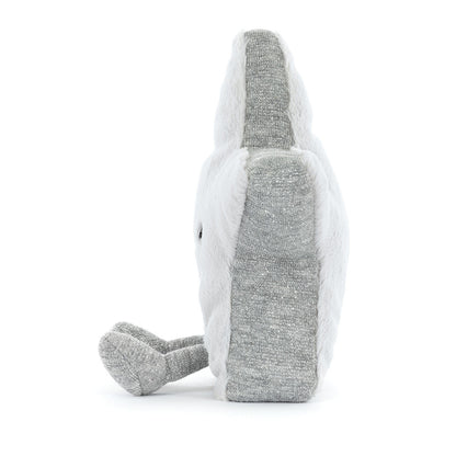 Seitenansicht Amuseables Silver Star von Jellycat.