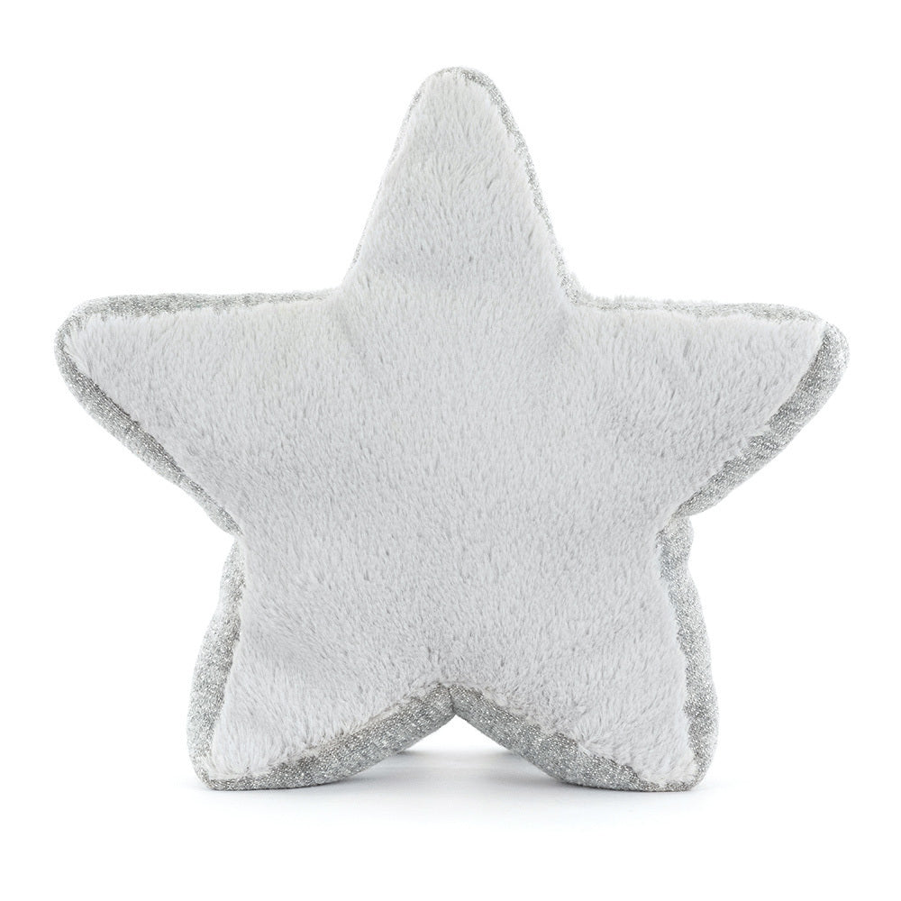 Rückansicht Amuseables Silver Star von Jellycat.
