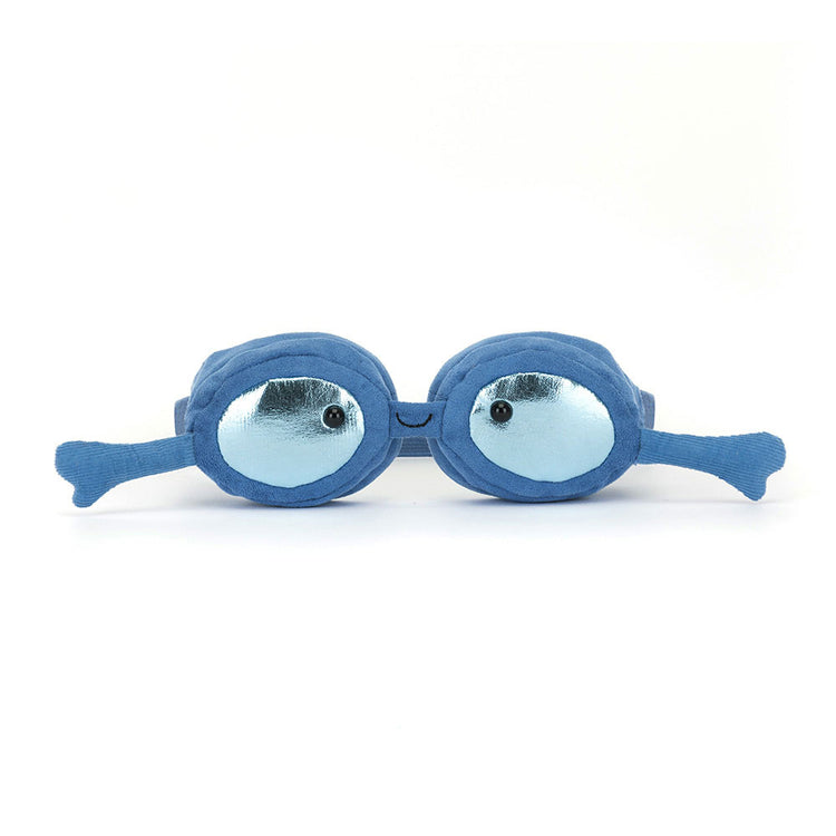 Frontansicht Amuseables Sports Swimming Goggles von Jellycat.