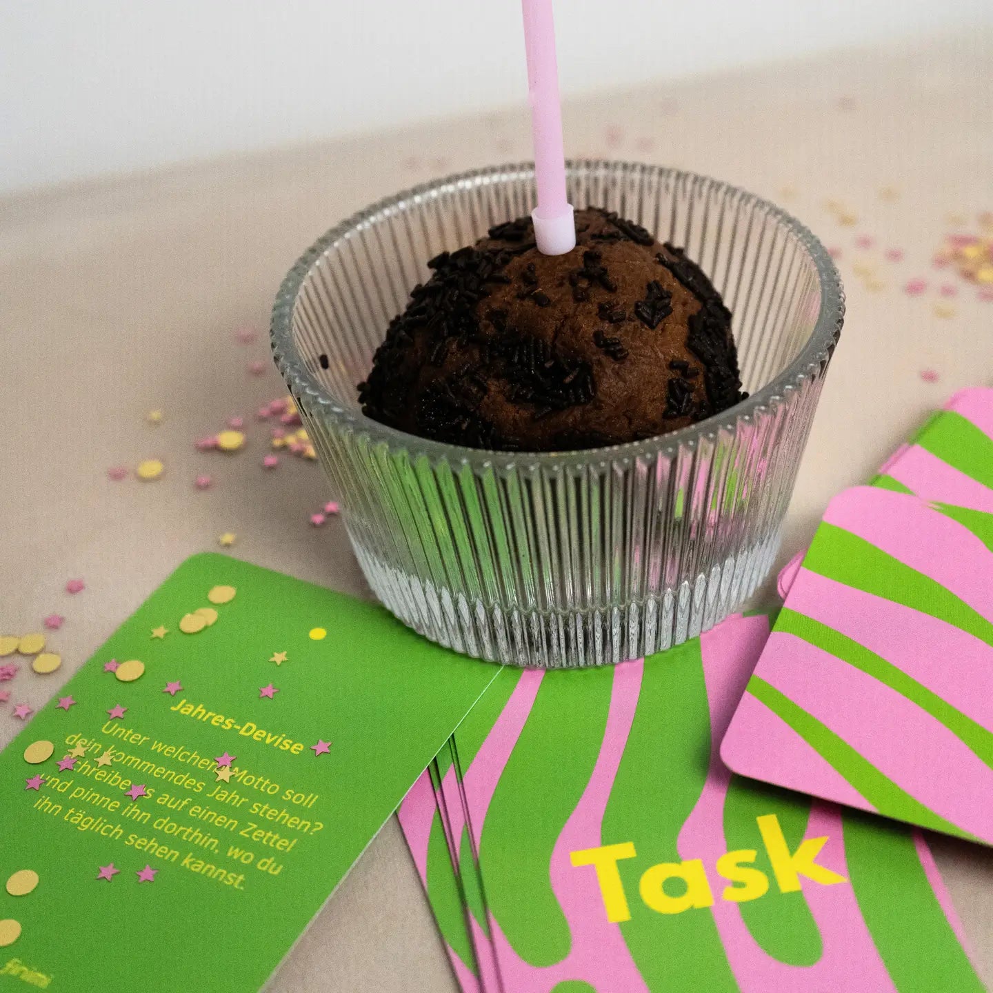 finimi Kartenset, Ask und Task, Birthday Edition, Rückblick, Reflexion, Wachstum