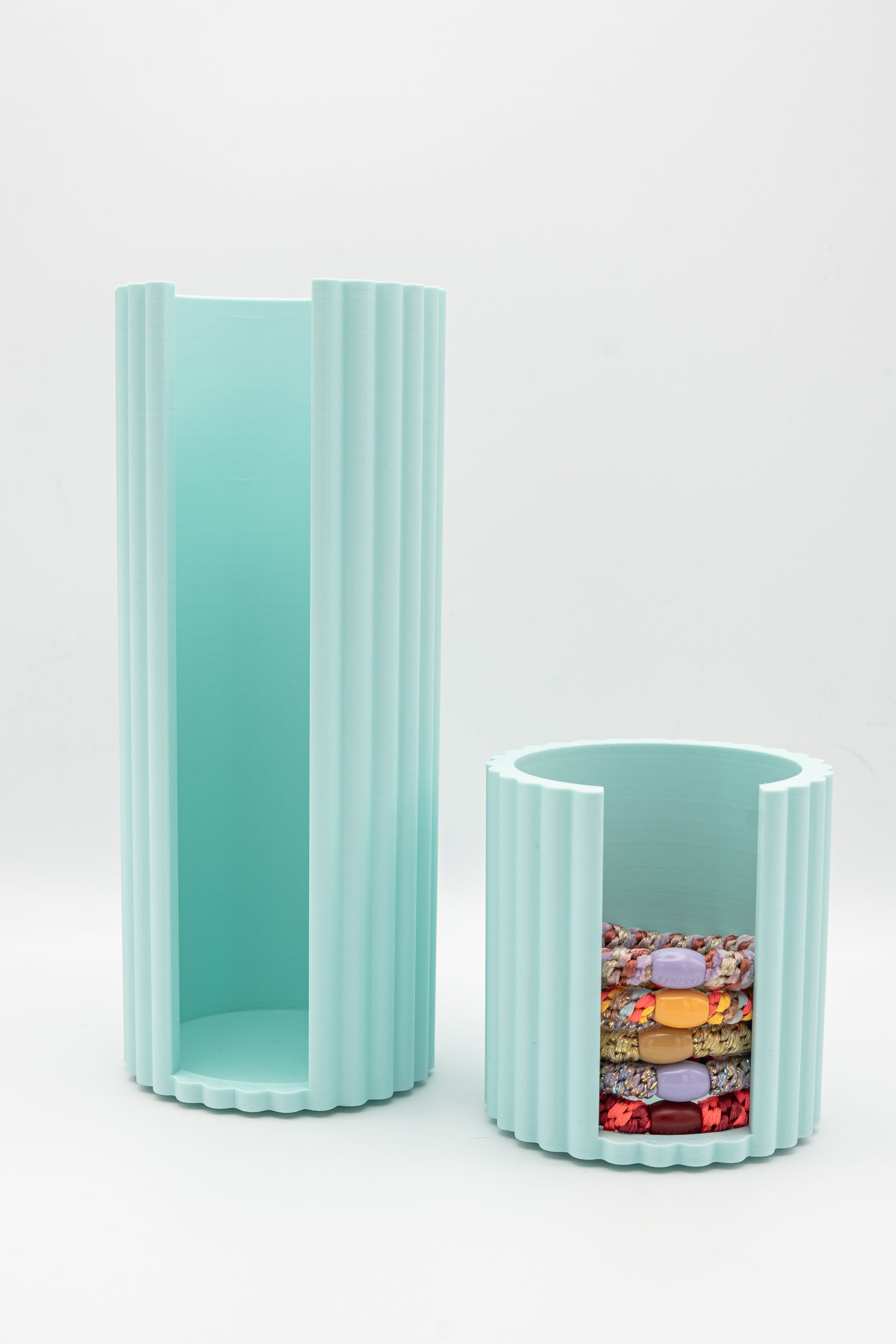 KKNEKKI Box in Water Blue, Haarband Aufbewahrung von STUDIOACHTZWO