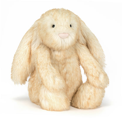 Jellycat Springlowe Luxe Bunny Big, großer Kuscheltier Hase mit beigem Fell