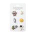 BANWOOD Space & Fun Korb-Pins mit verschiedenen bunten Motiven