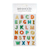 BANWOOD reflektierende Sticker mit bunten Buchstaben