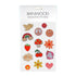 BANWOOD reflektierende Sticker mit Einhörnern, Regenbögen und Blumen und weiteren Motiven