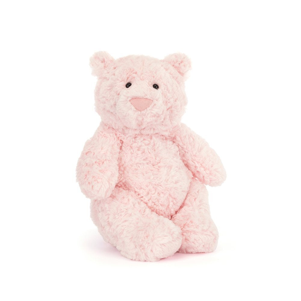 Jellycat Leola Bear Medium, weicher Kuschelbär in rosa