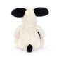 Bashful Black & Cream Puppy, medium