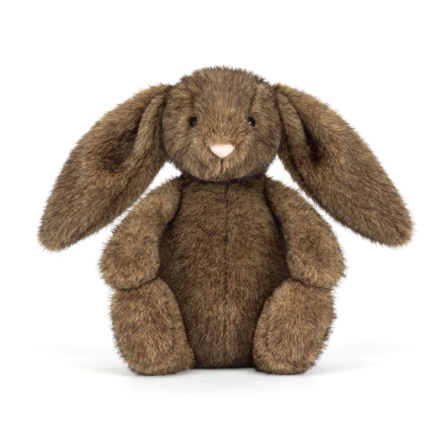 Jellycat Hopplestone Luxe Bunny Original - süßer, brauner Plüschtier Hase mit Schlappohren 