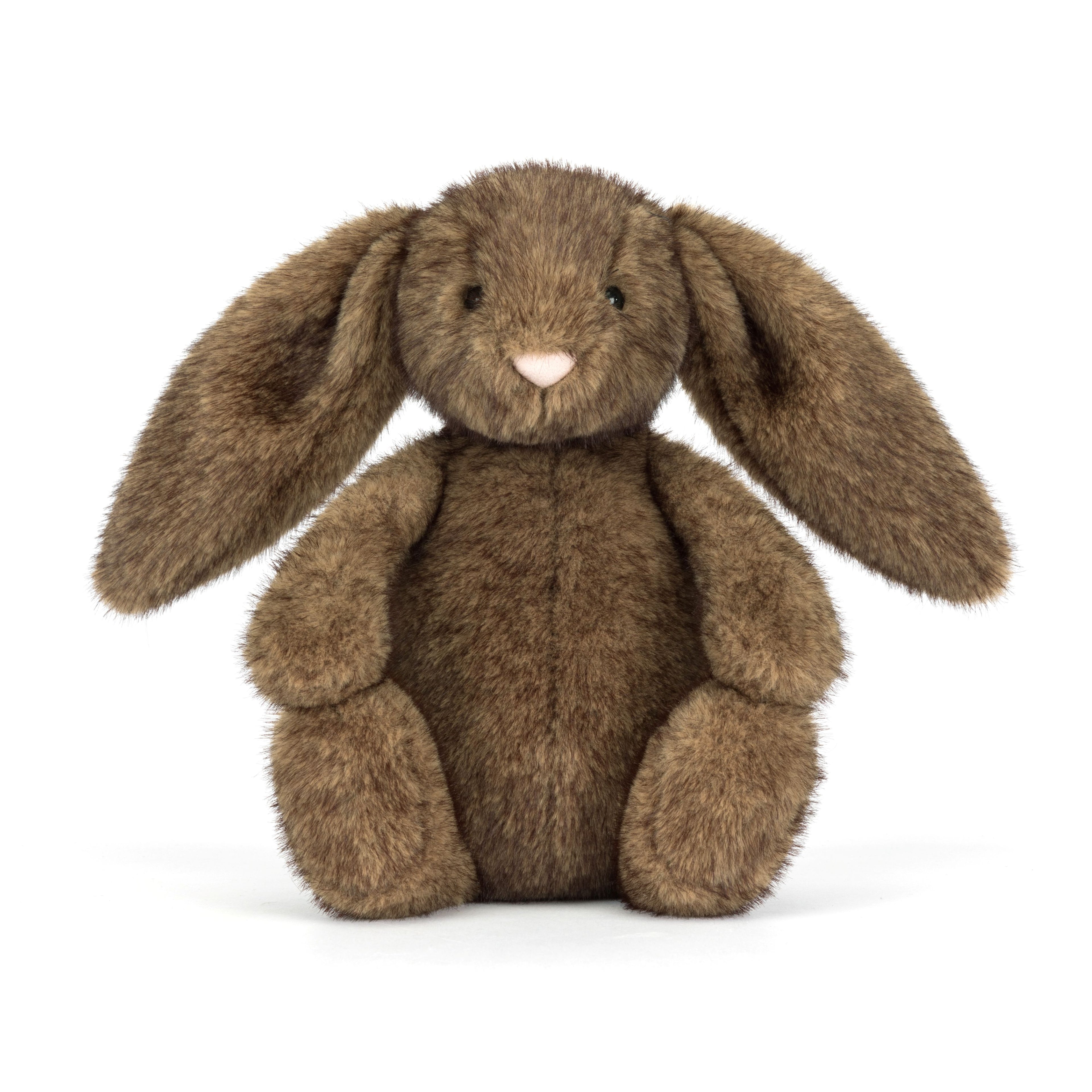 Jellycat Hopplestone Luxe Bunny Original - süßer, brauner Plüschtier Hase mit Schlappohren 