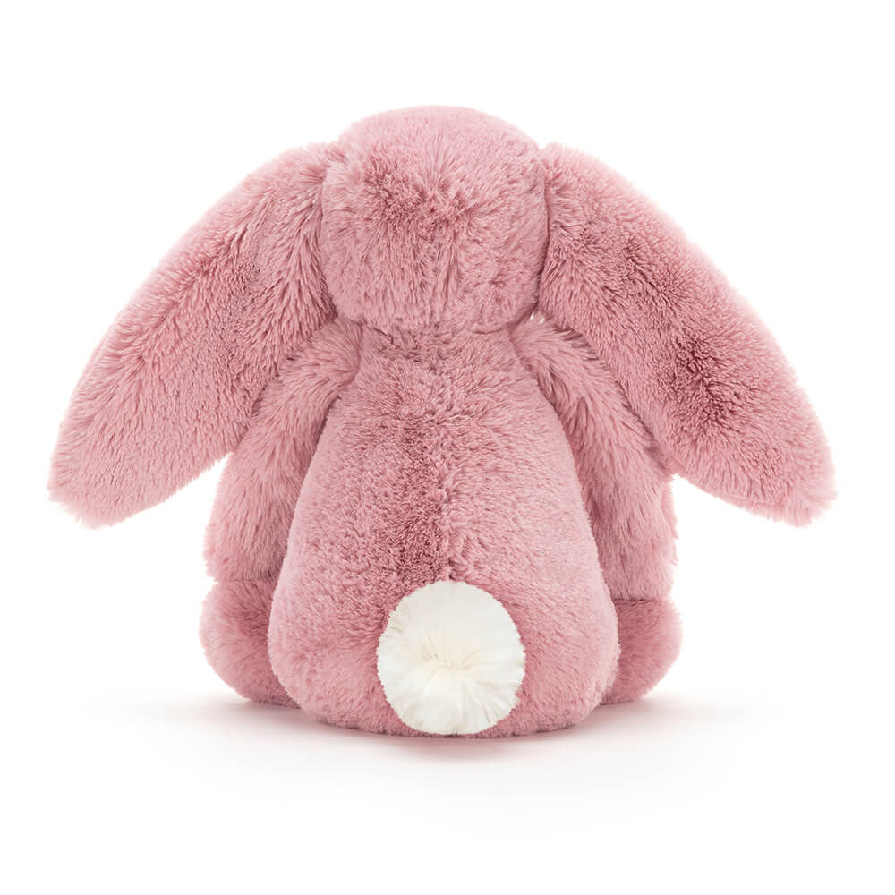 Jellycat Bashful Tulip Pink Bunny Original, pinker Plüschhase mit weichem Fell und Hängeohren in der Größe Medium