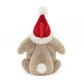 Bashful Christmas Bunny Decoration