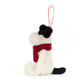 Bashful Winter Puppy Decoration