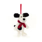 Bashful Winter Puppy Decoration