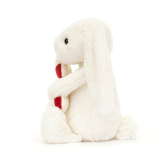 Bashful Bunny With Candy Cane