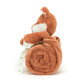 Bashful Fox Cup Blankie