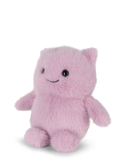 Bon Ton Toys Glimpy ECO 25 cm aus der Kollektion The Moods – lilafarbenes, flauschiges Plüschtier mit kleinem, zufriedenen Lächeln, aus recycelten Materialien.