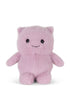 Bon Ton Toys Glimpy ECO 25 cm aus der Kollektion The Moods – lilafarbenes, flauschiges Plüschtier mit kleinem, zufriedenen Lächeln, aus recycelten Materialien.