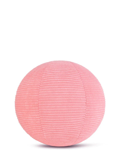 Plüsch-Smiley ECO Corduroy in Pink 23 cm mit weicher Cord-Oberfläche, nachhaltiges Kuscheltier von BON TON TOYS