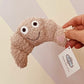 Rassel Croissant - rosa - Handmade - Made in Germany