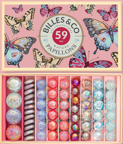 Marbles and Peebles Papillons Anamorphic, large box