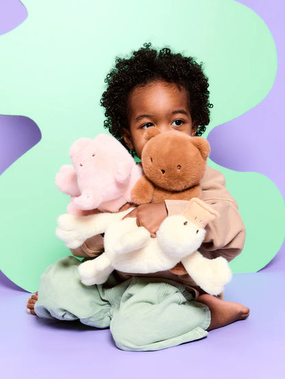 B.T. Chaps Bobo Bear Brown ECO, 23 cm, brauner Kuschelbär von BON TON TOYS