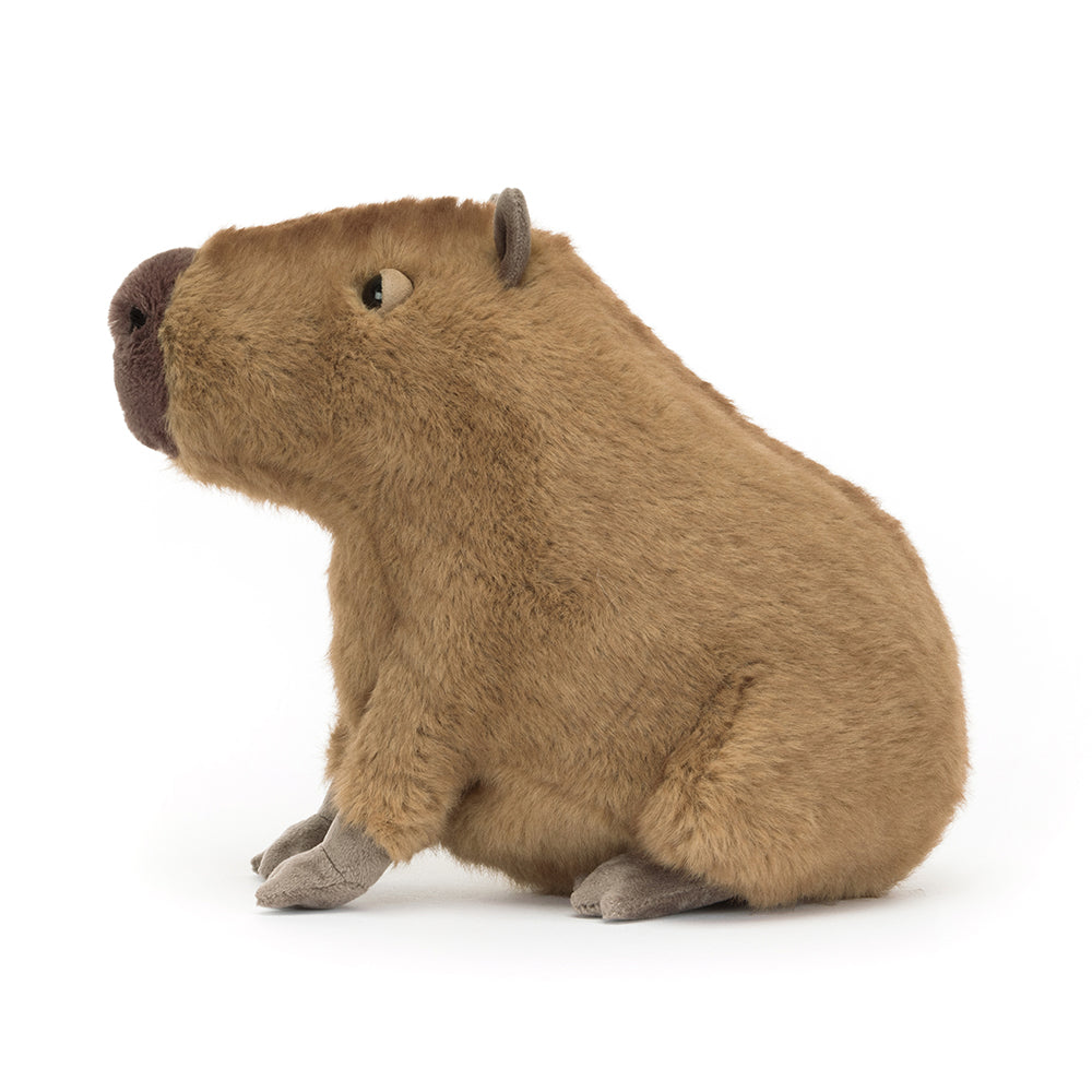 Das Wasserschwein von Jellycat Seitenansicht.
