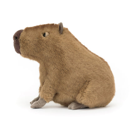 Das Wasserschwein von Jellycat Seitenansicht.