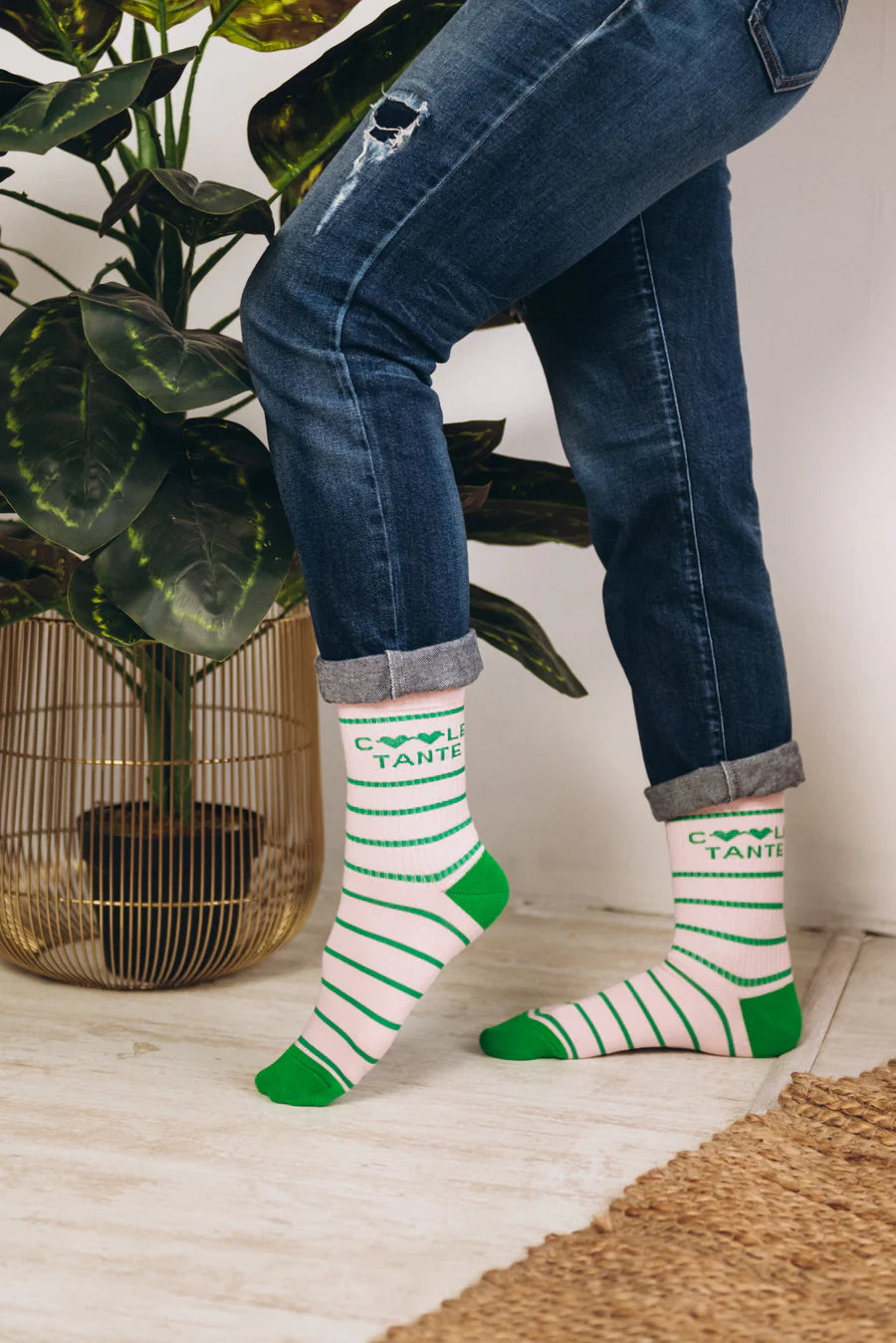 Socken Coole Tante