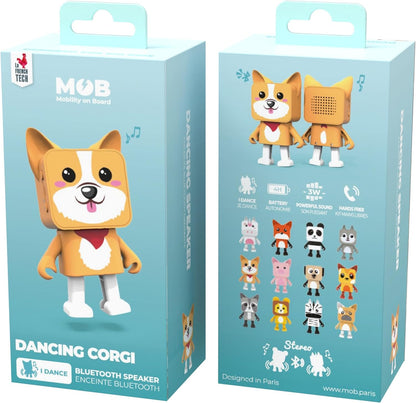 Dacing Animal Corgi Verpackungsansichten.