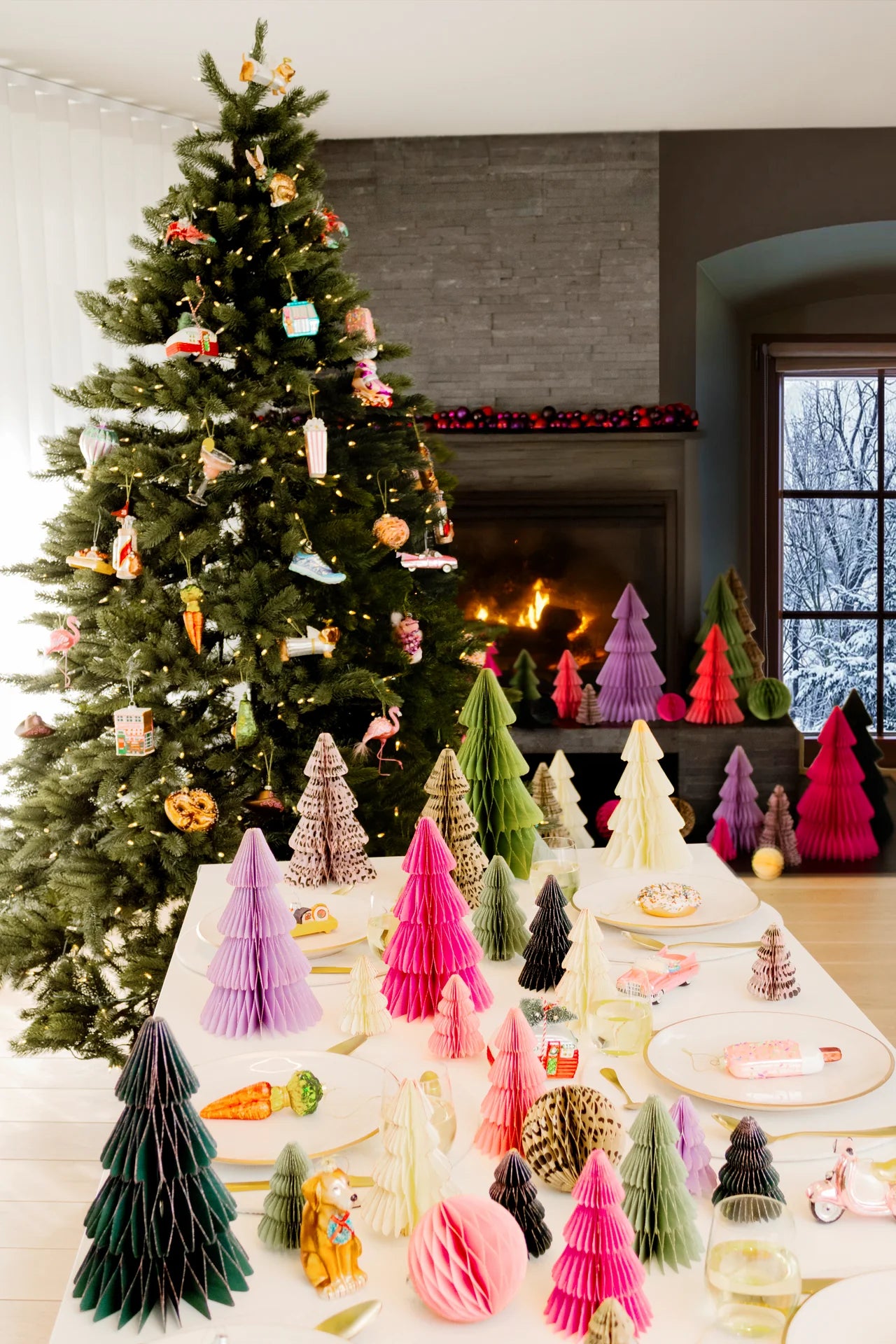 Weihnachtsbaum aus Papier von by Vivi.