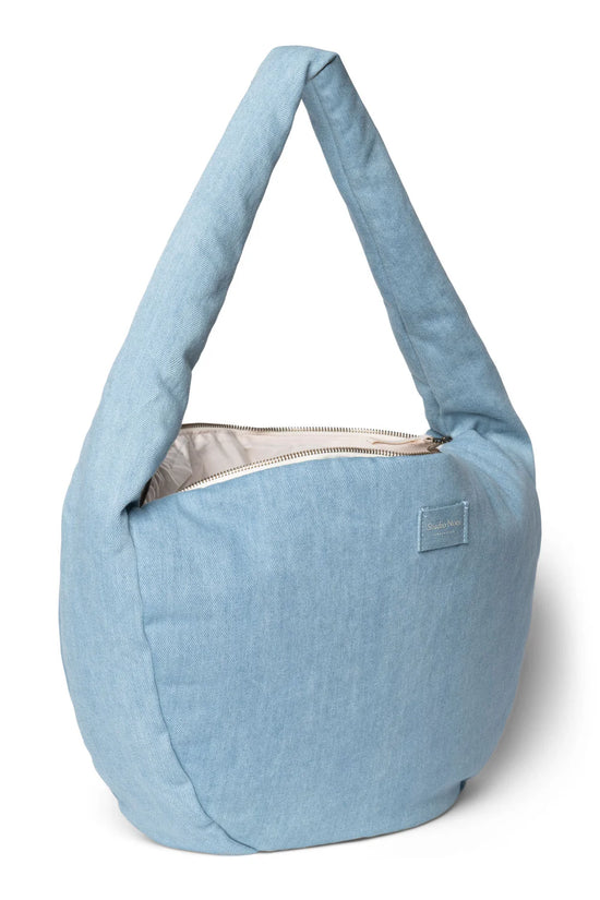 Mom Bag - Denim Solid