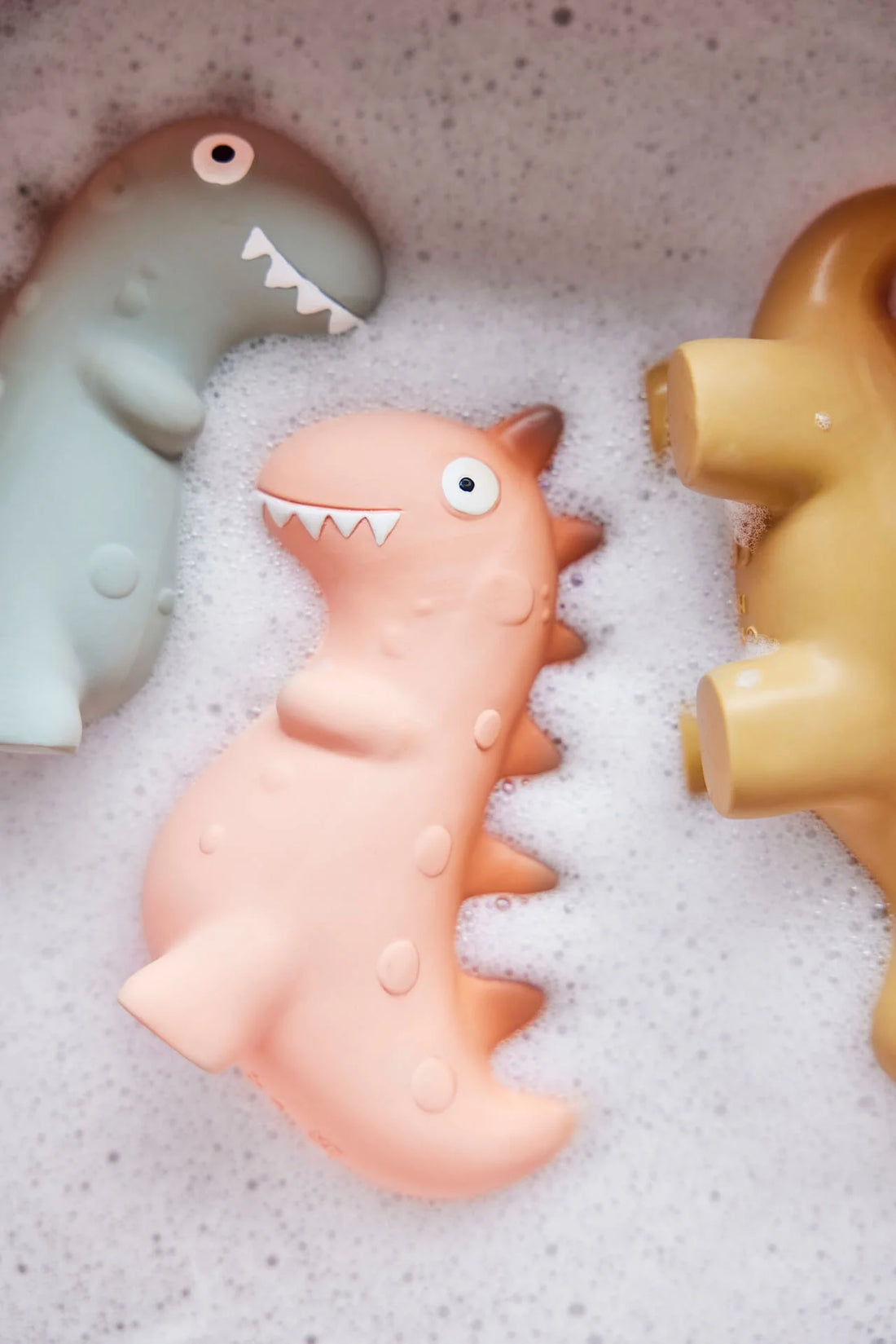 Beißspielzeug Dino Teether Bara, rose