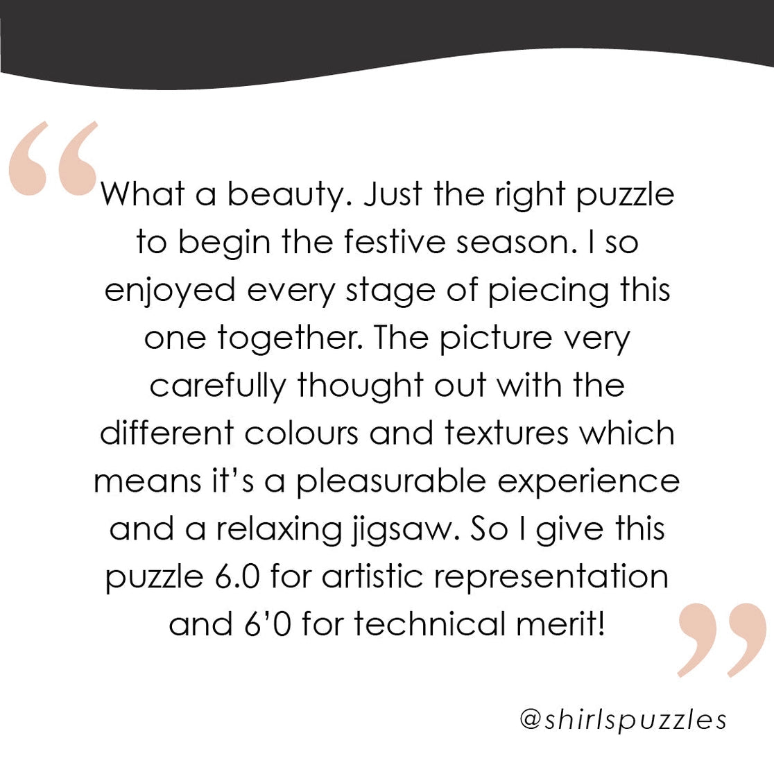 Eislauf-Weihnachtspuzzle (1000 Teile) von Talking Tables