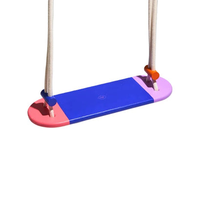 Kinder Holzschaukel SWING von Eperfa in Blau für Kinderzimmer und geschützten Außenbereich