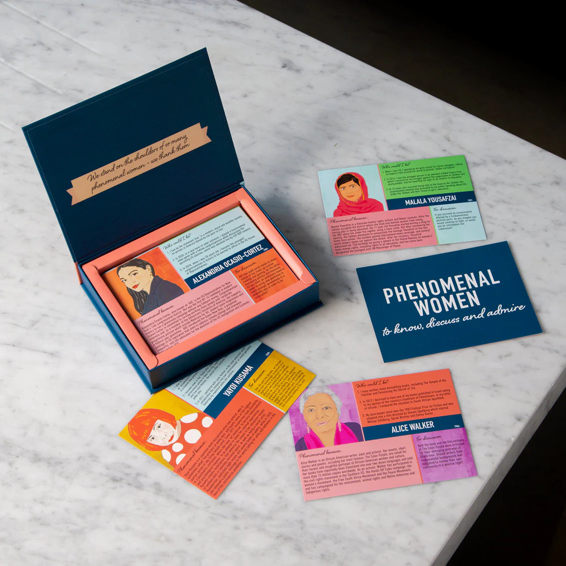 Phenomenal Women Trivia And Discussion Game von Talking Tables