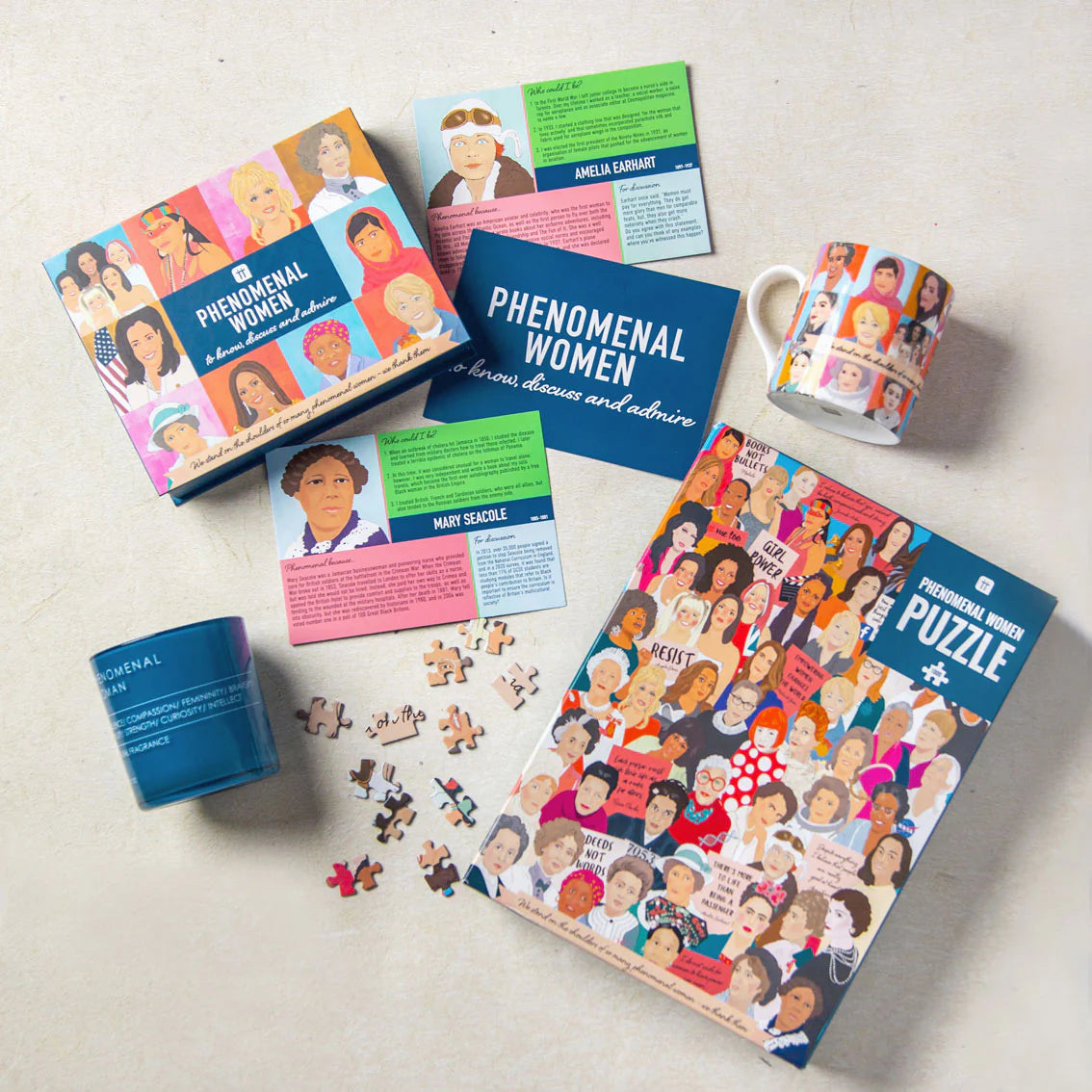 Phenomenal Women Trivia And Discussion Game von Talking Tables