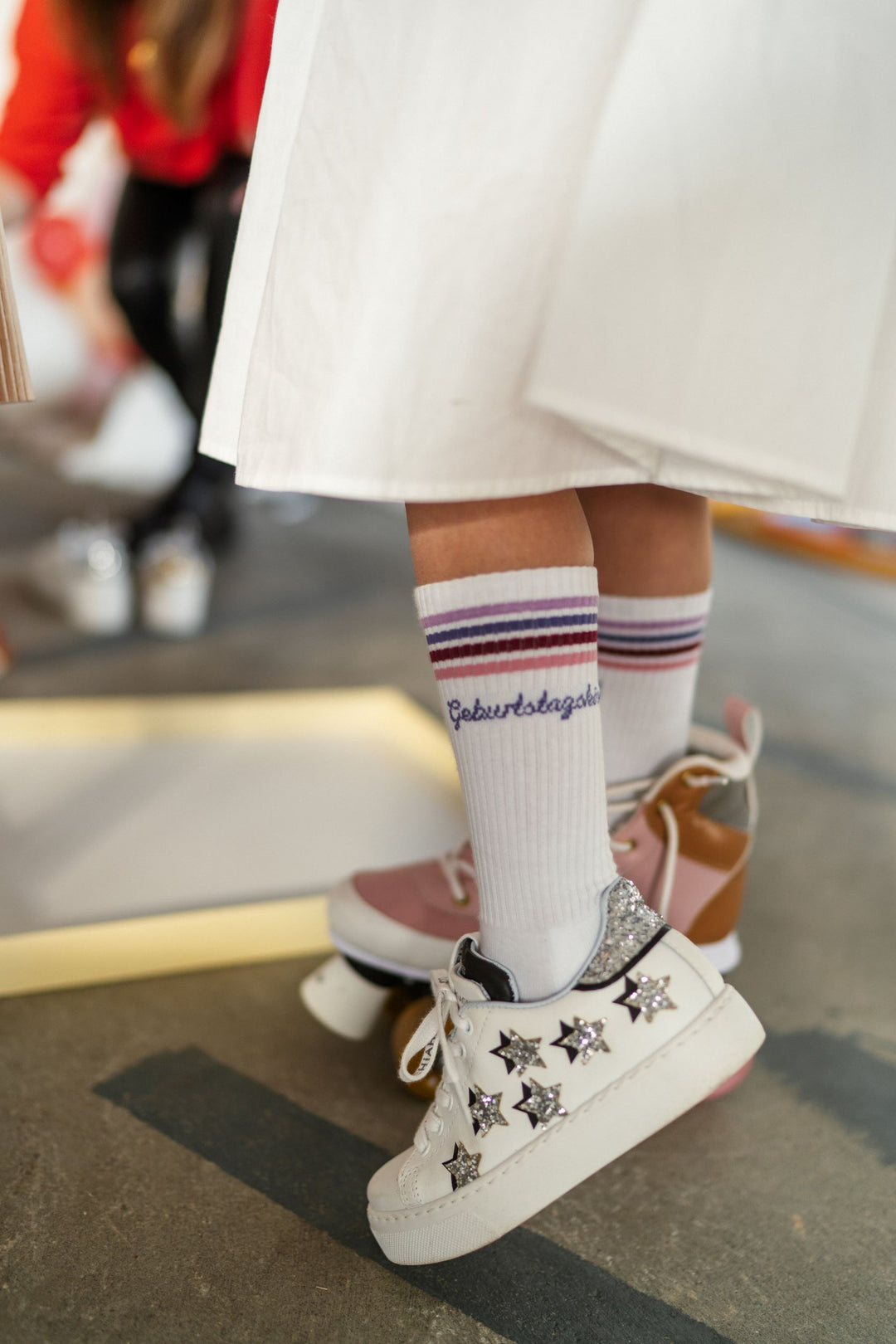 Socken Kids - Geburtstagskind, lila