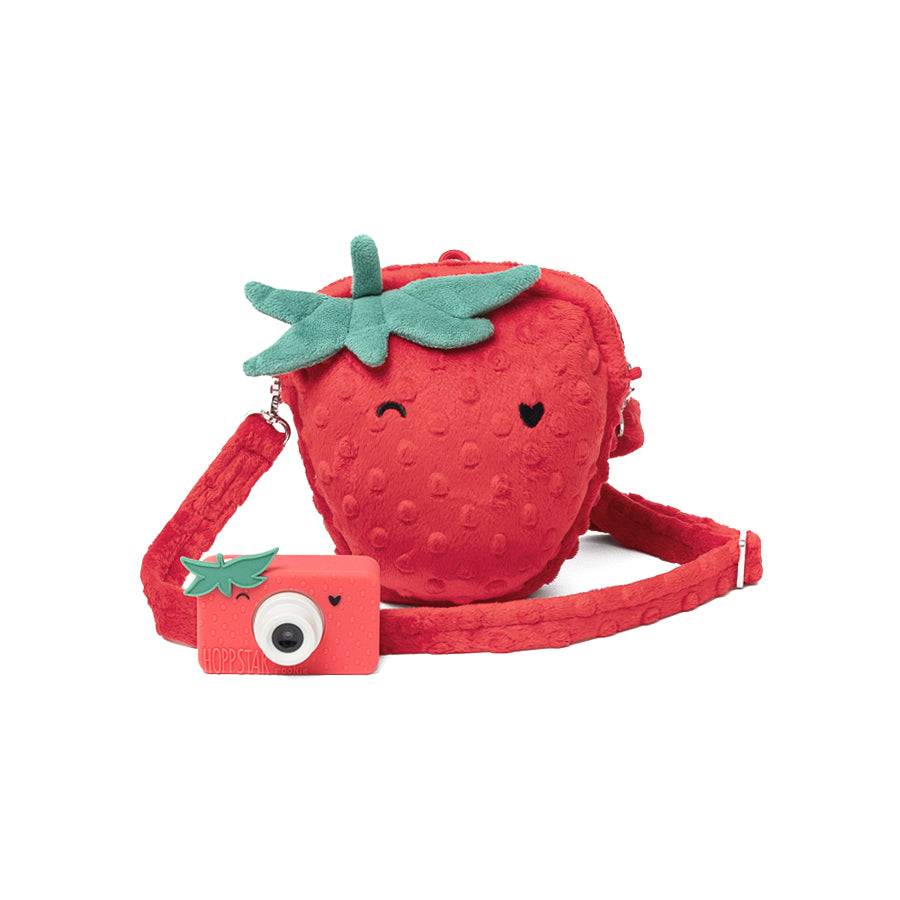 Kameratasche &quot;Cheeky Fruits Bag Strawbella&quot; von HOPPSTAR