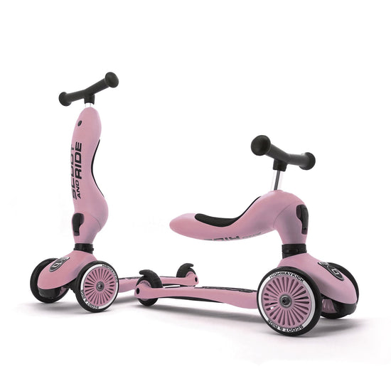 Kinderroller mit Sitz - Highwaykick 1 - rosa