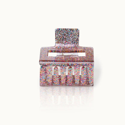 Haarklammer Square Confetti Glitter von by Vivi.
